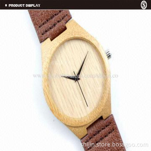 Cheap bamboo wooden watch for lovers 2014